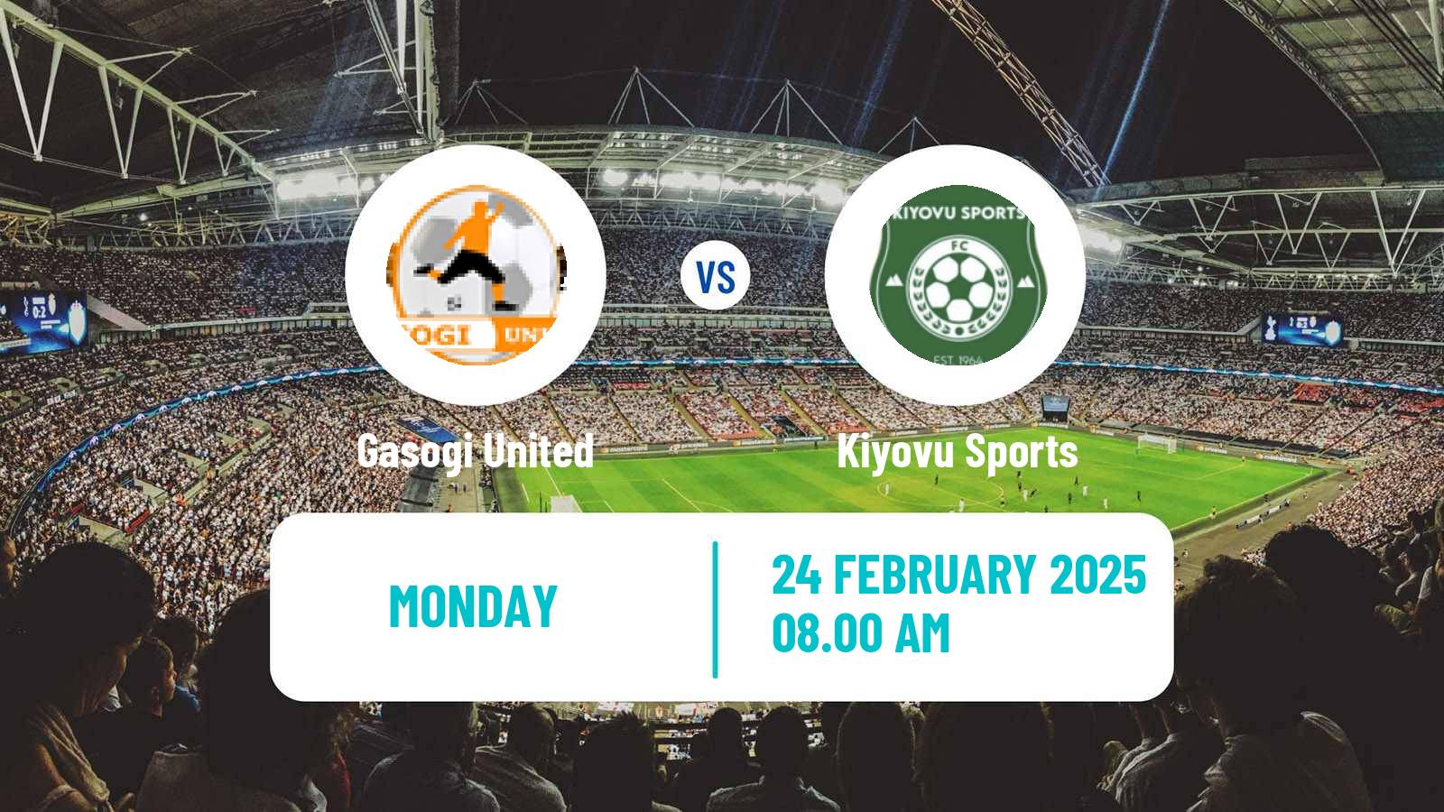 Soccer Rwanda Premier League Gasogi United - Kiyovu Sports