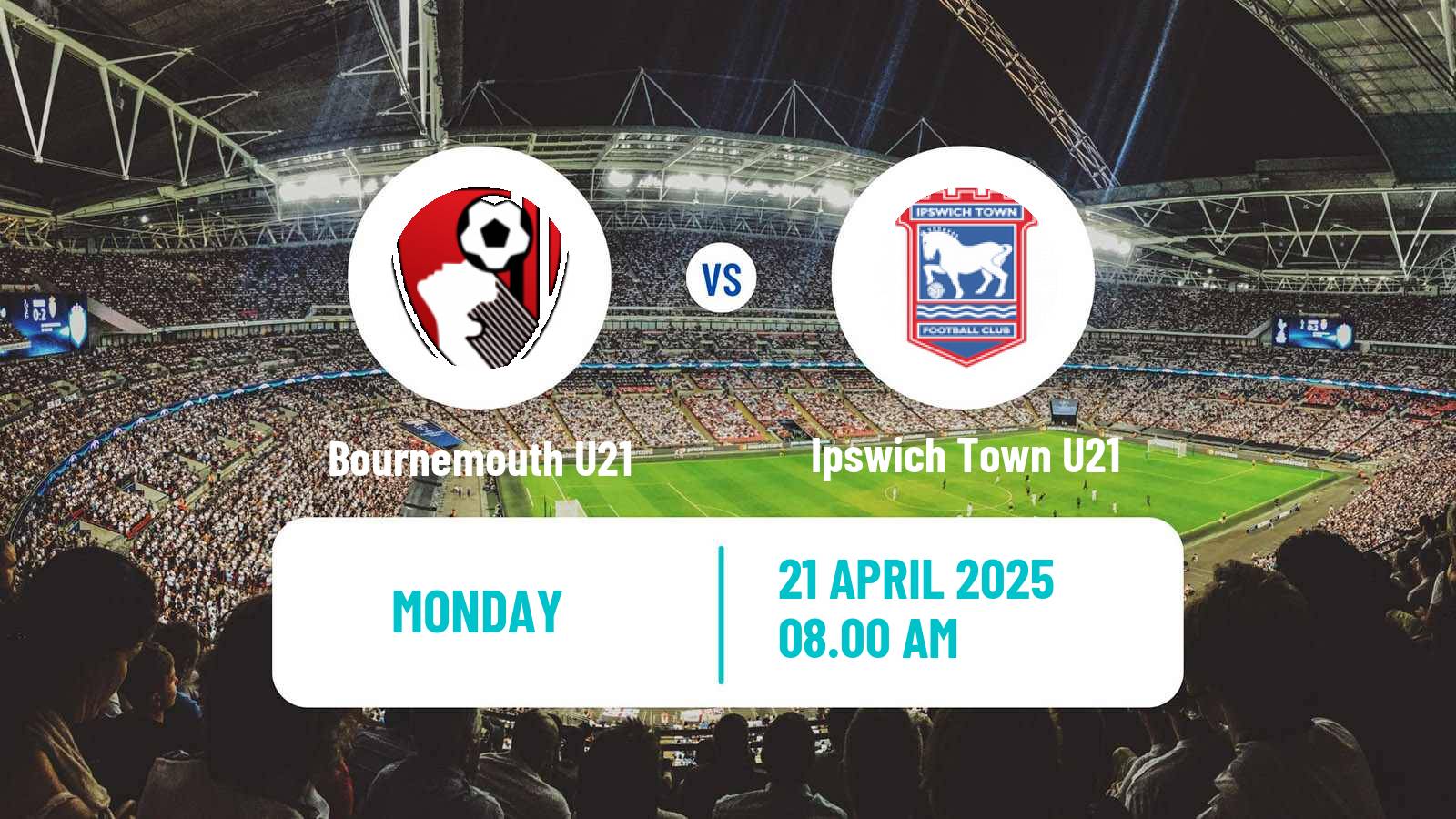 Soccer English Professional Development League Bournemouth U21 - Ipswich Town U21