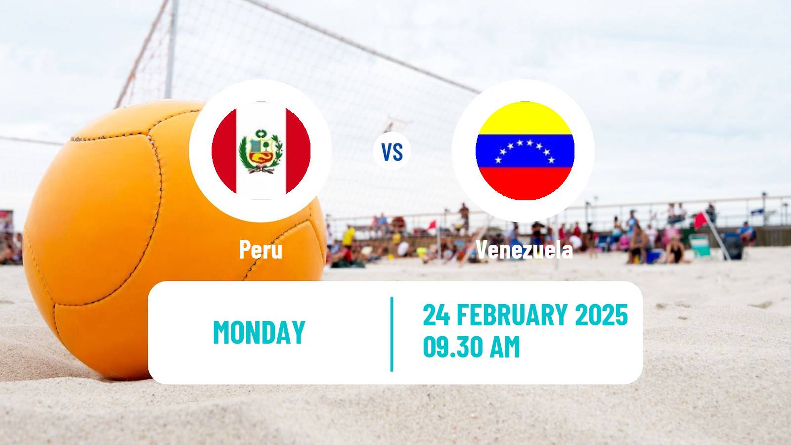Beach soccer Copa America Peru - Venezuela