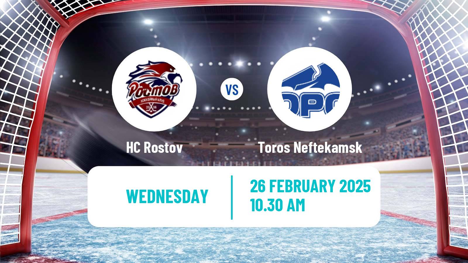 Hockey VHL Rostov - Toros Neftekamsk