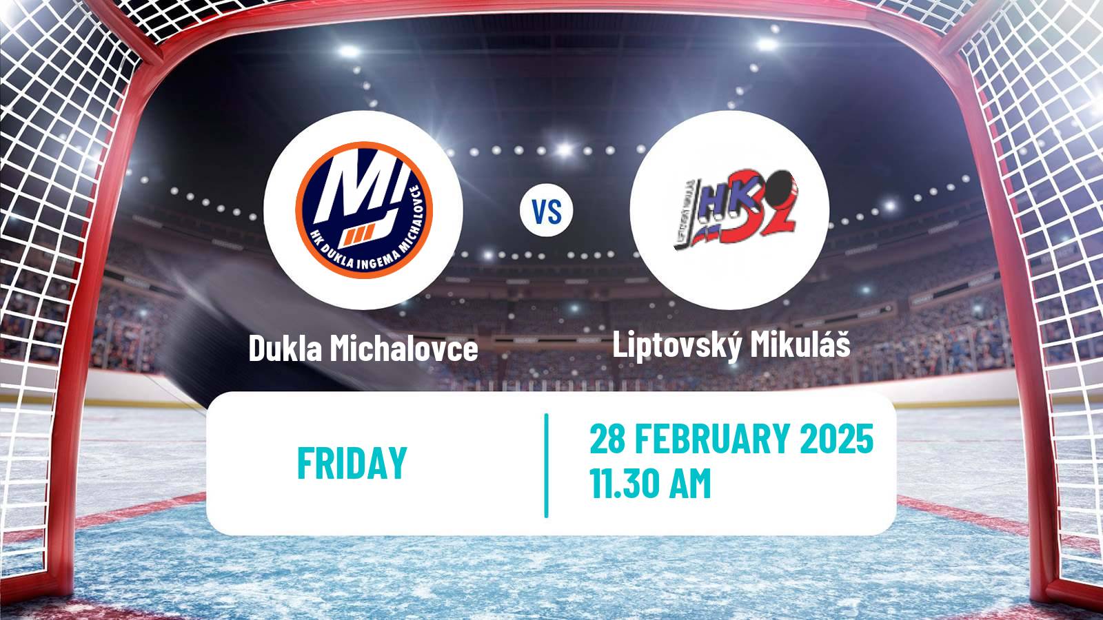 Hockey Slovak Extraliga Dukla Michalovce - Liptovský Mikuláš
