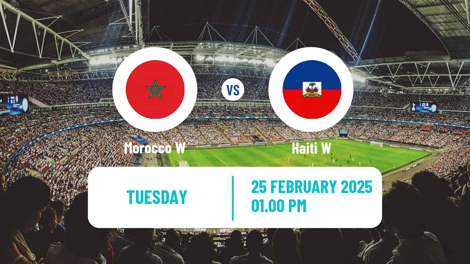 Soccer Friendly International Women Morocco W - Haiti W