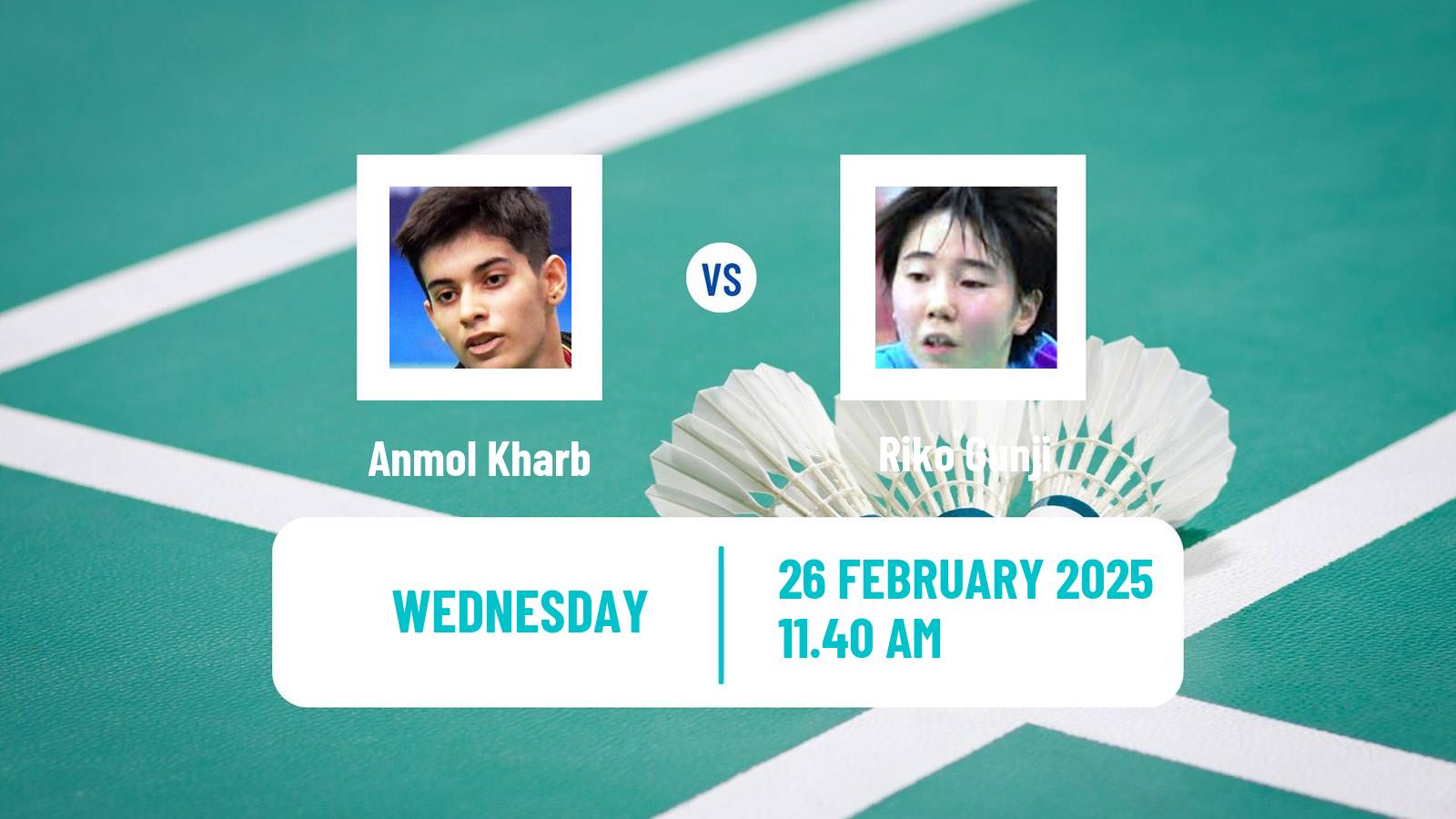 Badminton BWF World Tour German Open Women Anmol Kharb - Riko Gunji