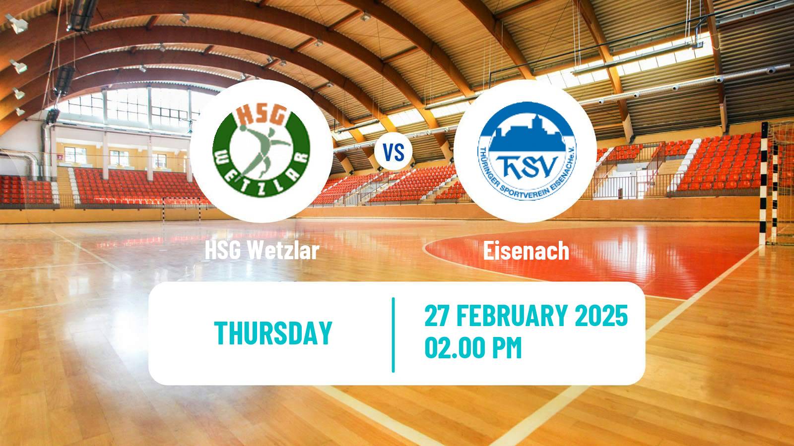 Handball German Bundesliga Handball HSG Wetzlar - Eisenach