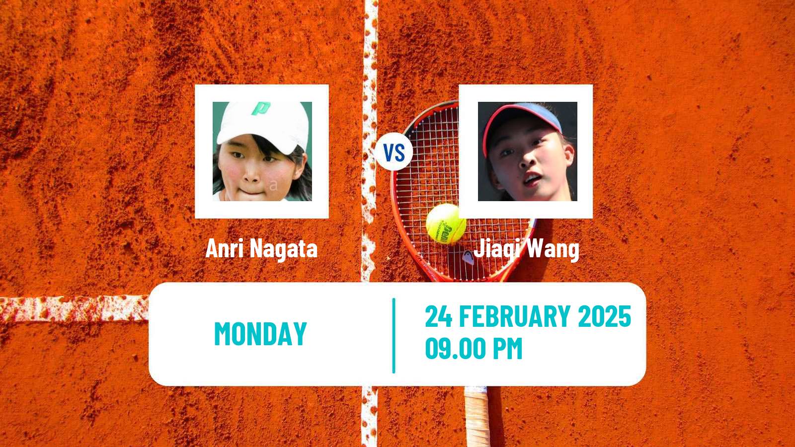 Tennis ITF W15 Maanshan Women Anri Nagata - Jiaqi Wang