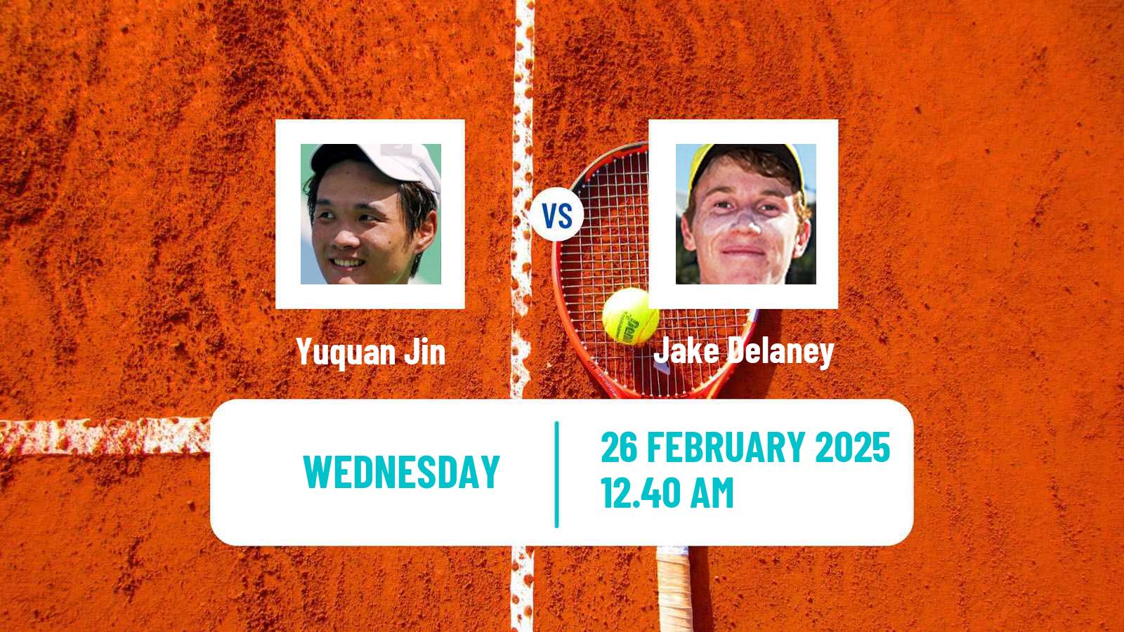 Tennis ITF M15 Maanshan Men Yuquan Jin - Jake Delaney
