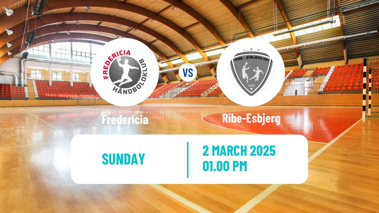 Handball Danish Handbold Ligaen Fredericia - Ribe-Esbjerg