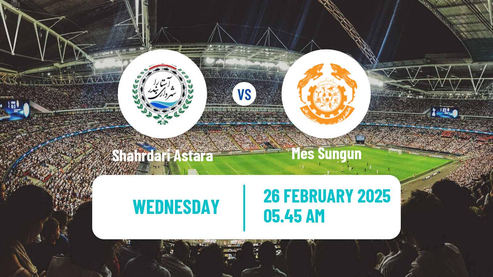 Soccer Iran Division 1 Shahrdari Astara - Mes Sungun
