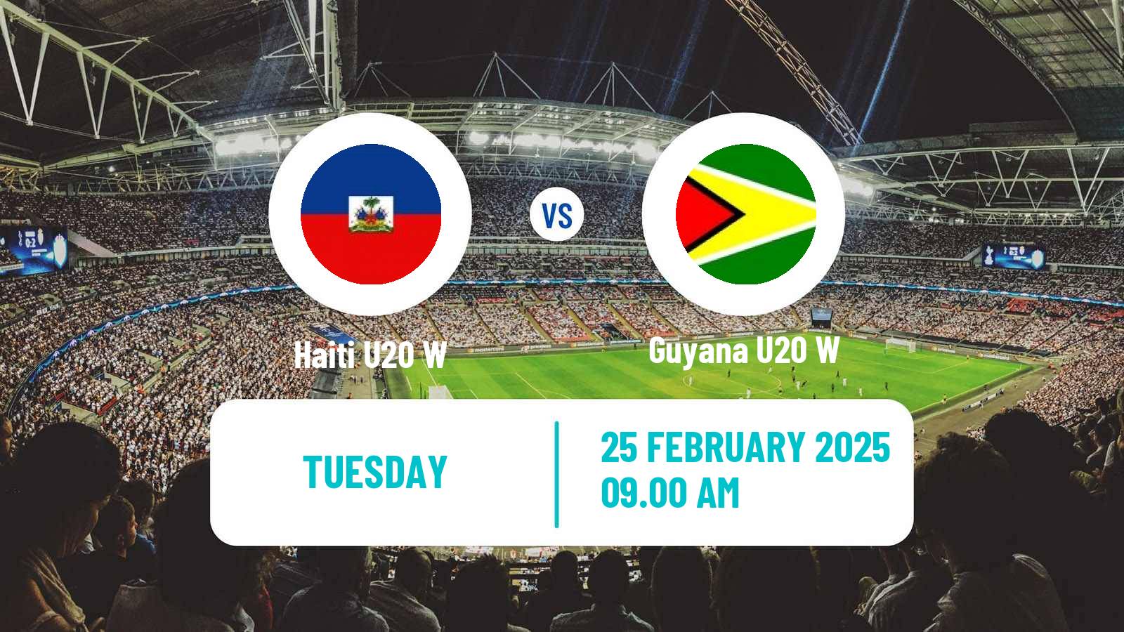 Soccer CONCACAF Championship U20 Women Haiti U20 W - Guyana U20 W