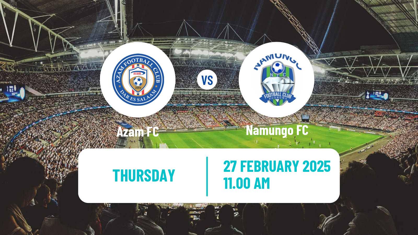 Soccer Tanzanian Premier League Azam - Namungo