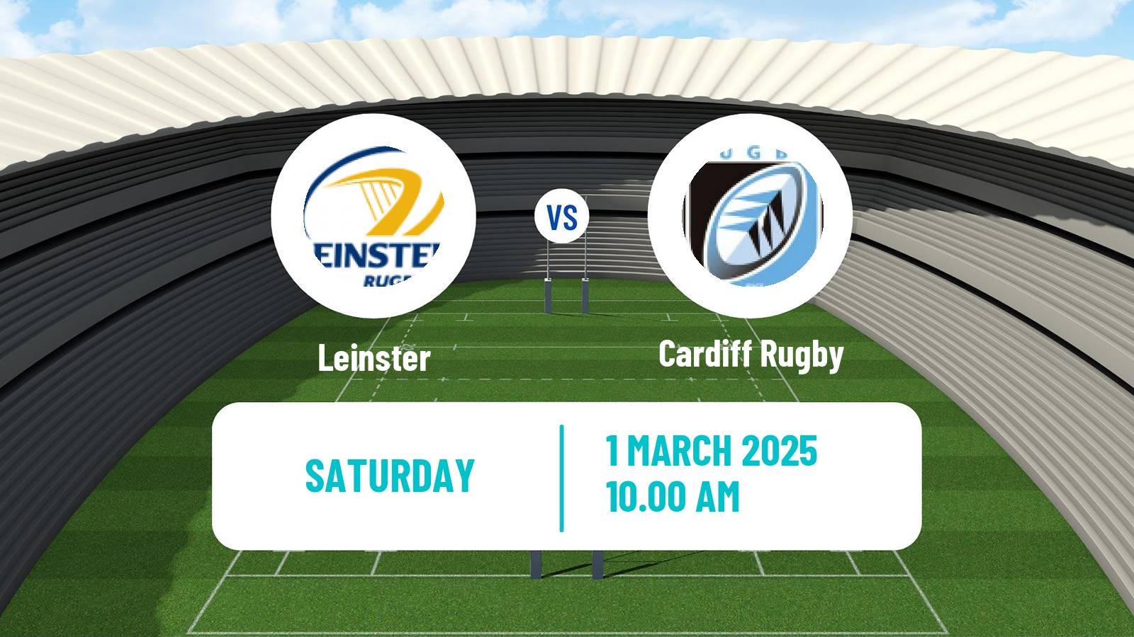 Rugby union United Rugby Championship Leinster - Cardiff Rugby
