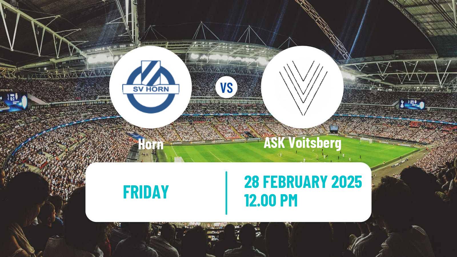Soccer Austrian 2 Liga Horn - ASK Voitsberg