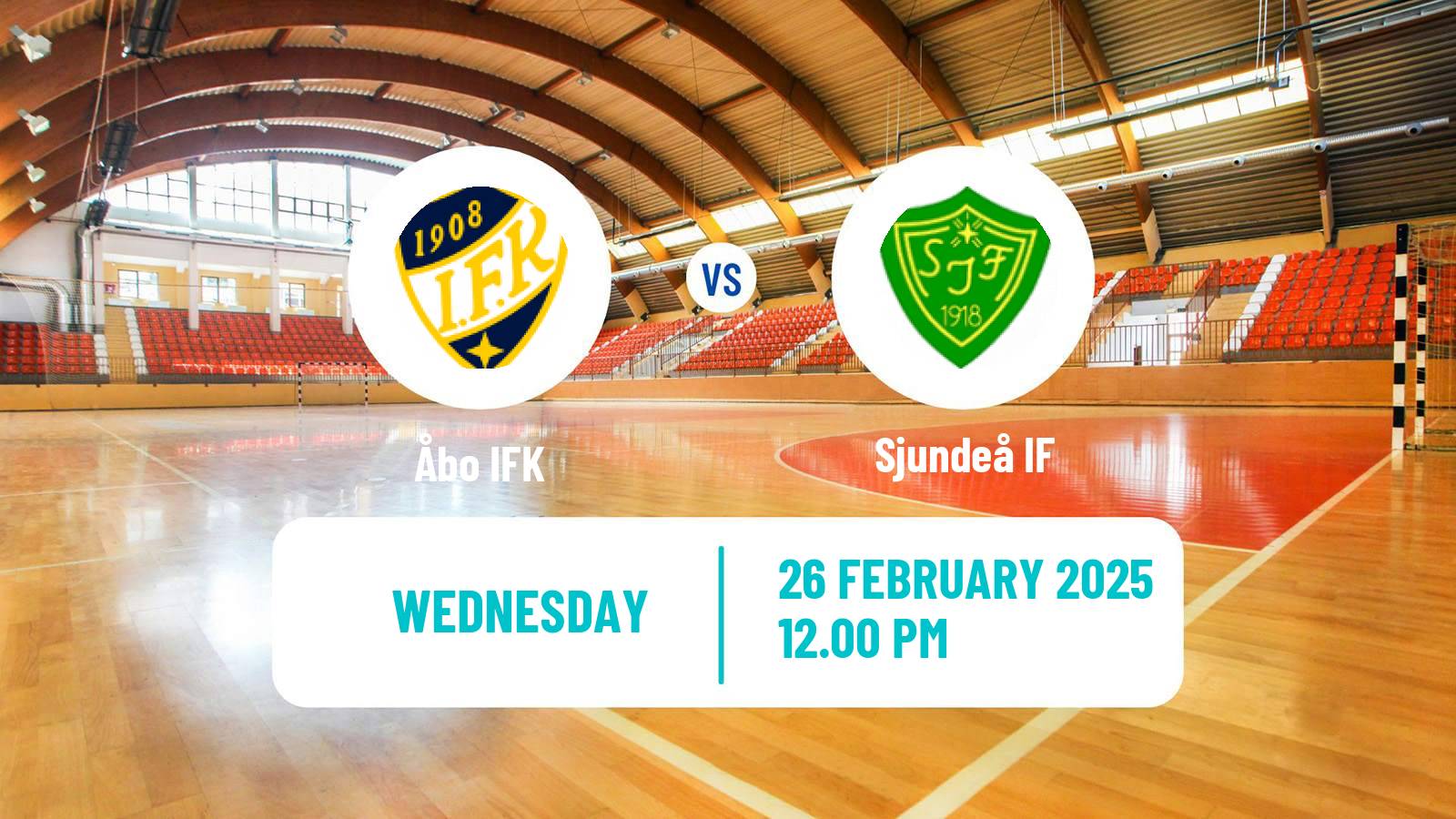 Handball Finnish SM-sarja Handball Åbo IFK - Sjundeå IF