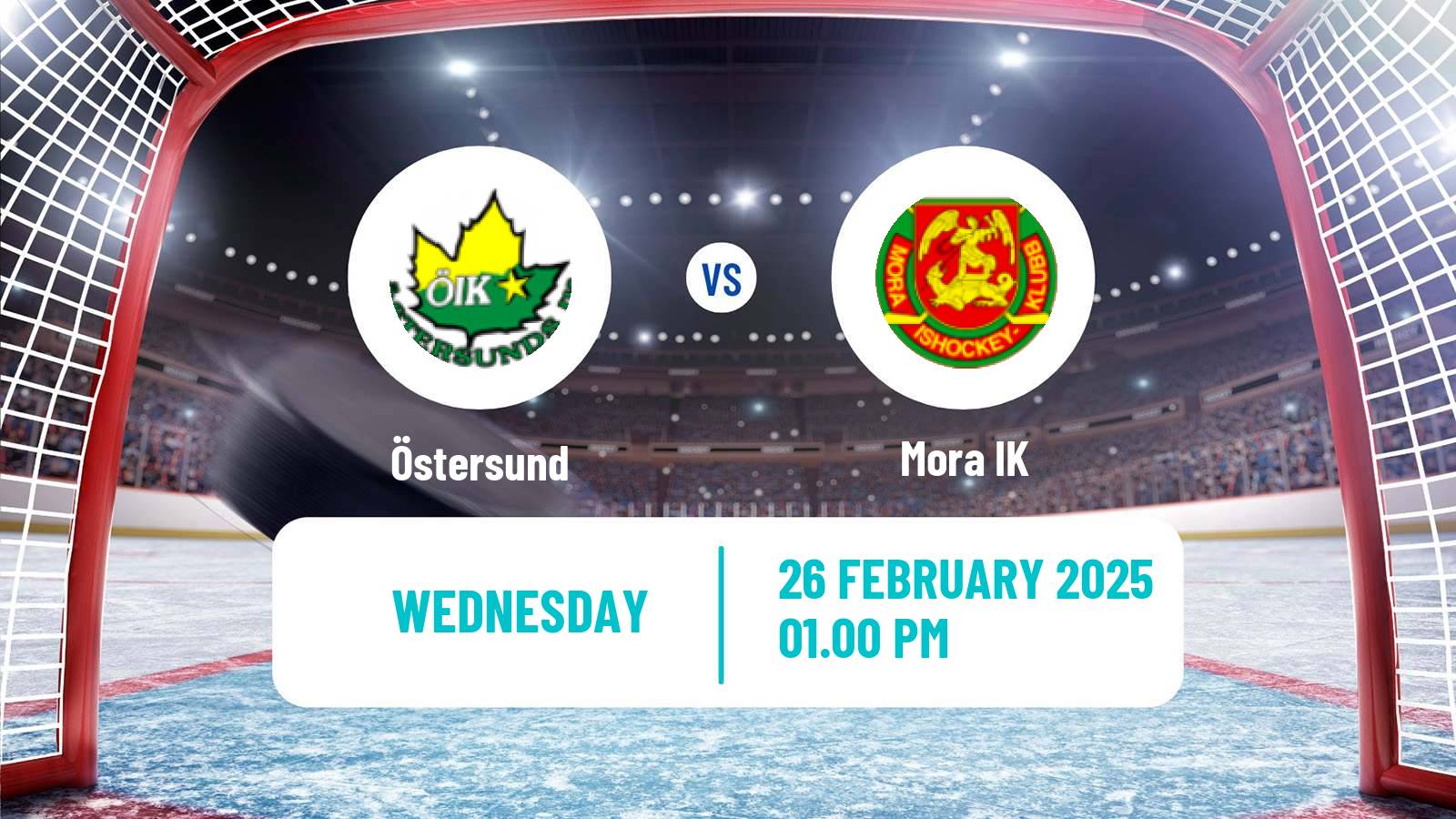Hockey Swedish Hockey Allsvenskan Östersund - Mora
