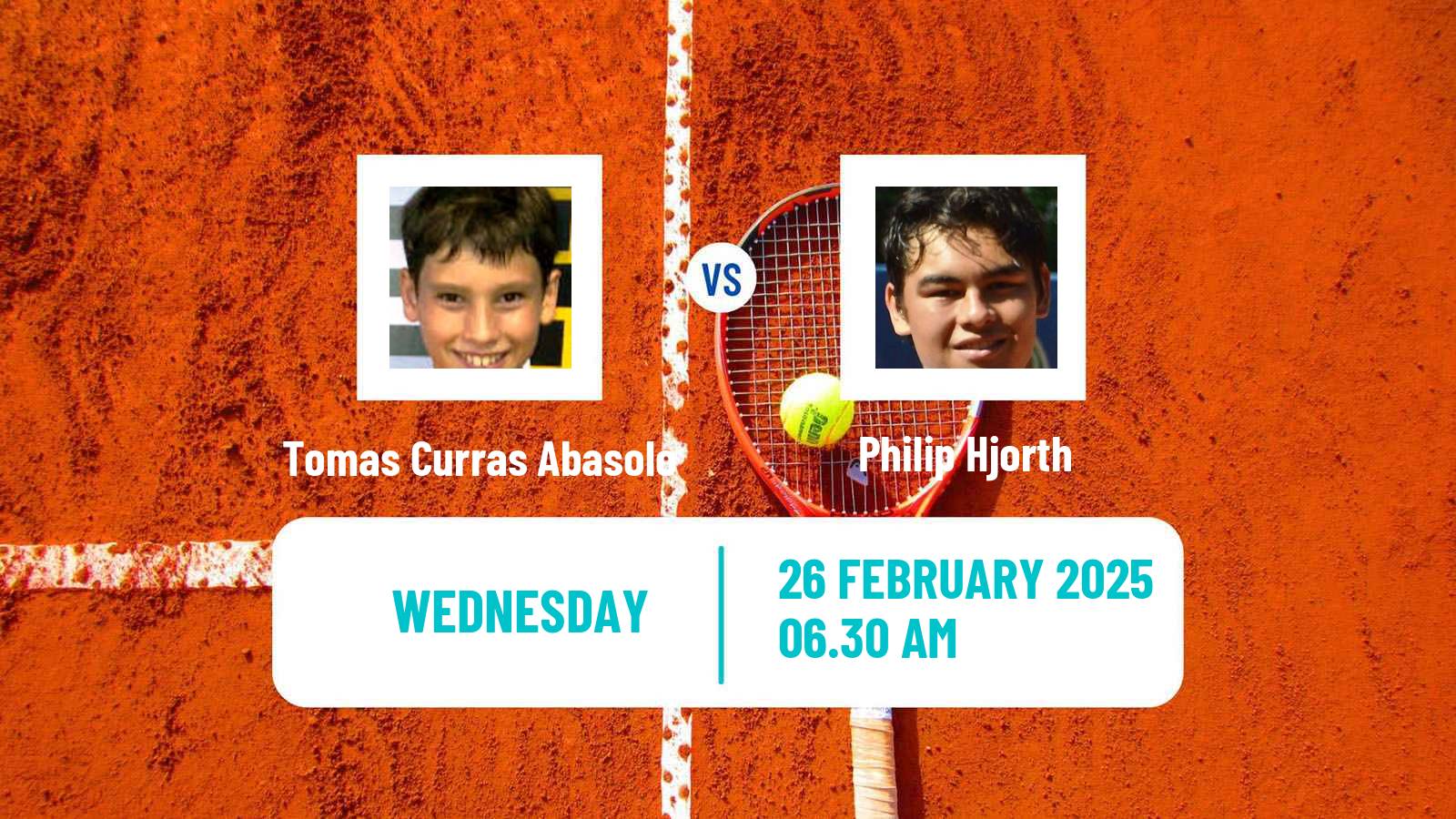 Tennis ITF M25 Faro Men Tomas Curras Abasolo - Philip Hjorth