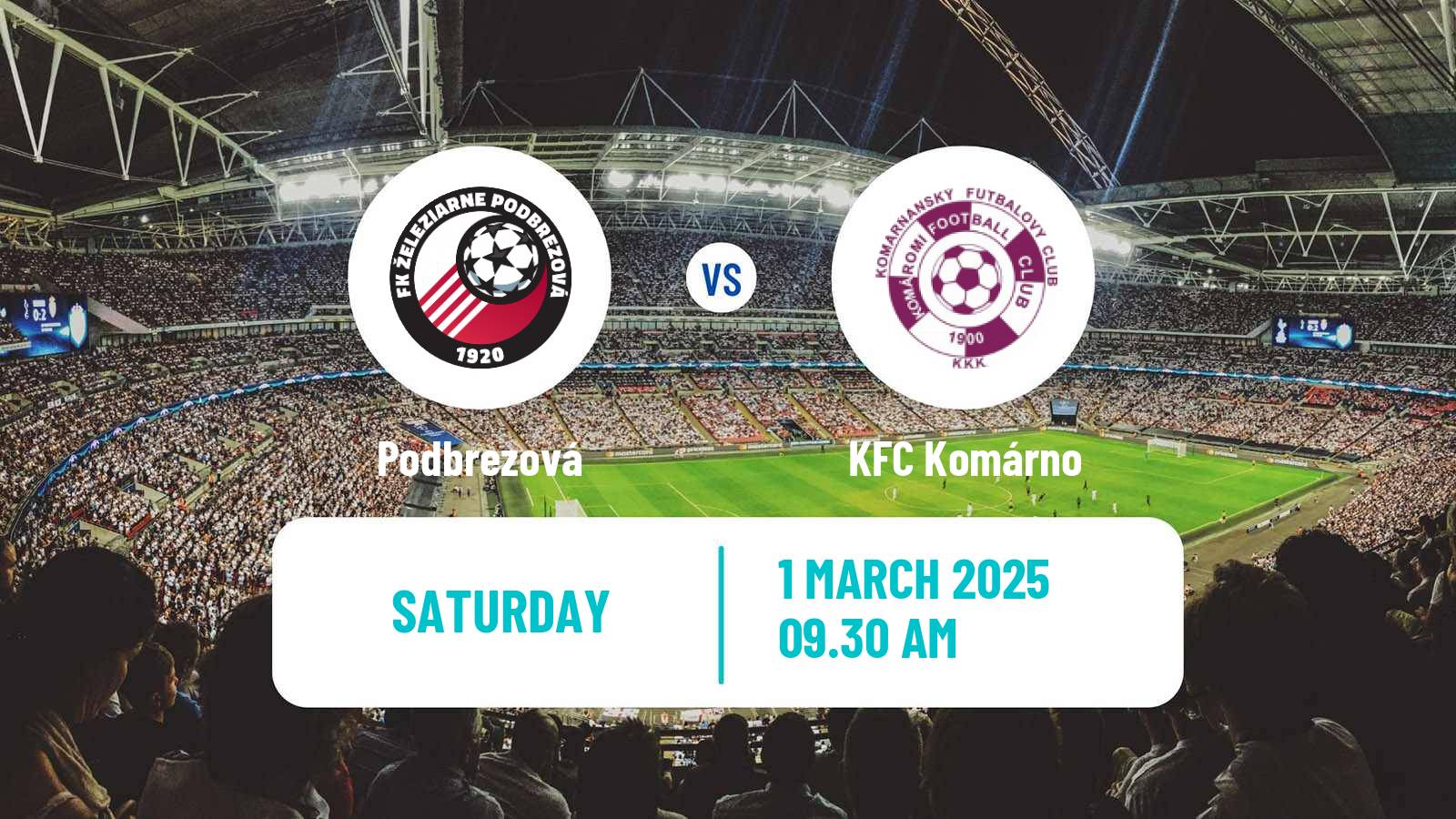 Soccer Slovak Superliga Podbrezová - Komárno