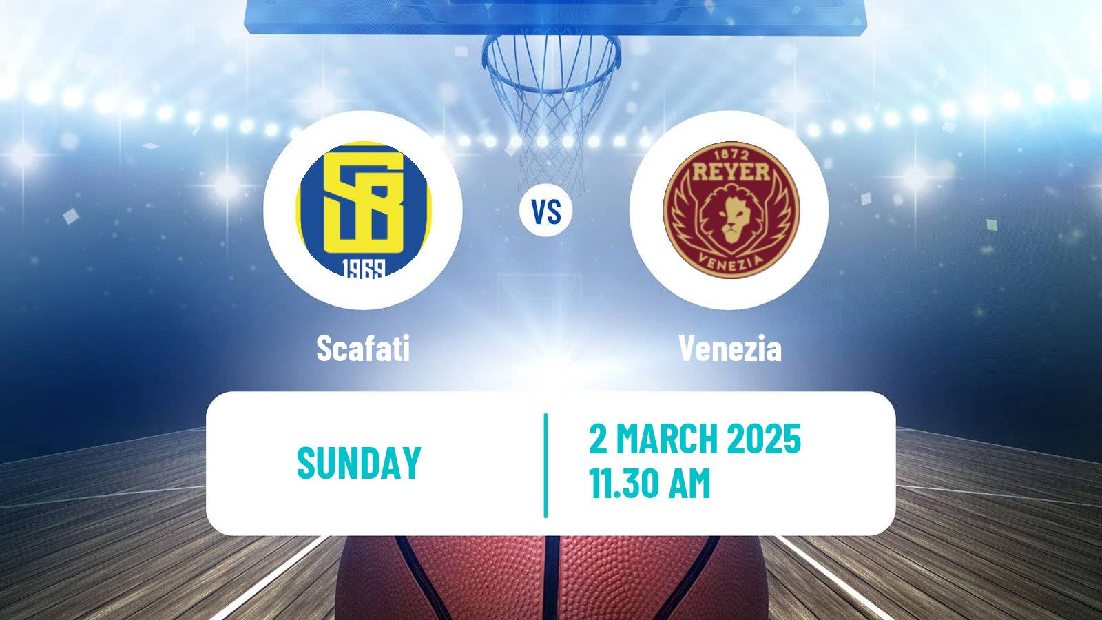 Basketball Italian Lega A Basketball Scafati - Venezia
