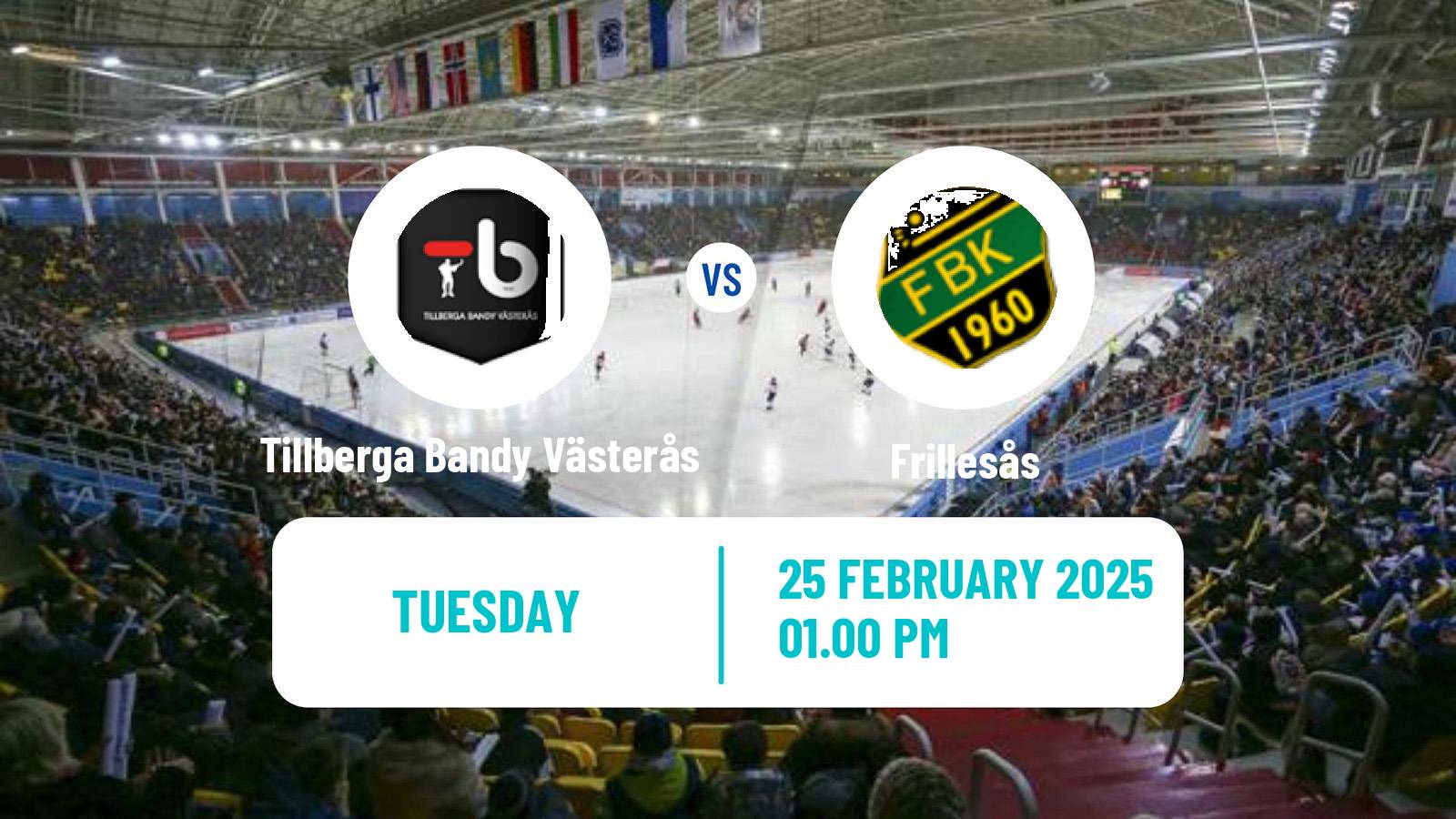Bandy Swedish Elitserien Bandy Tillberga Bandy Västerås - Frillesås