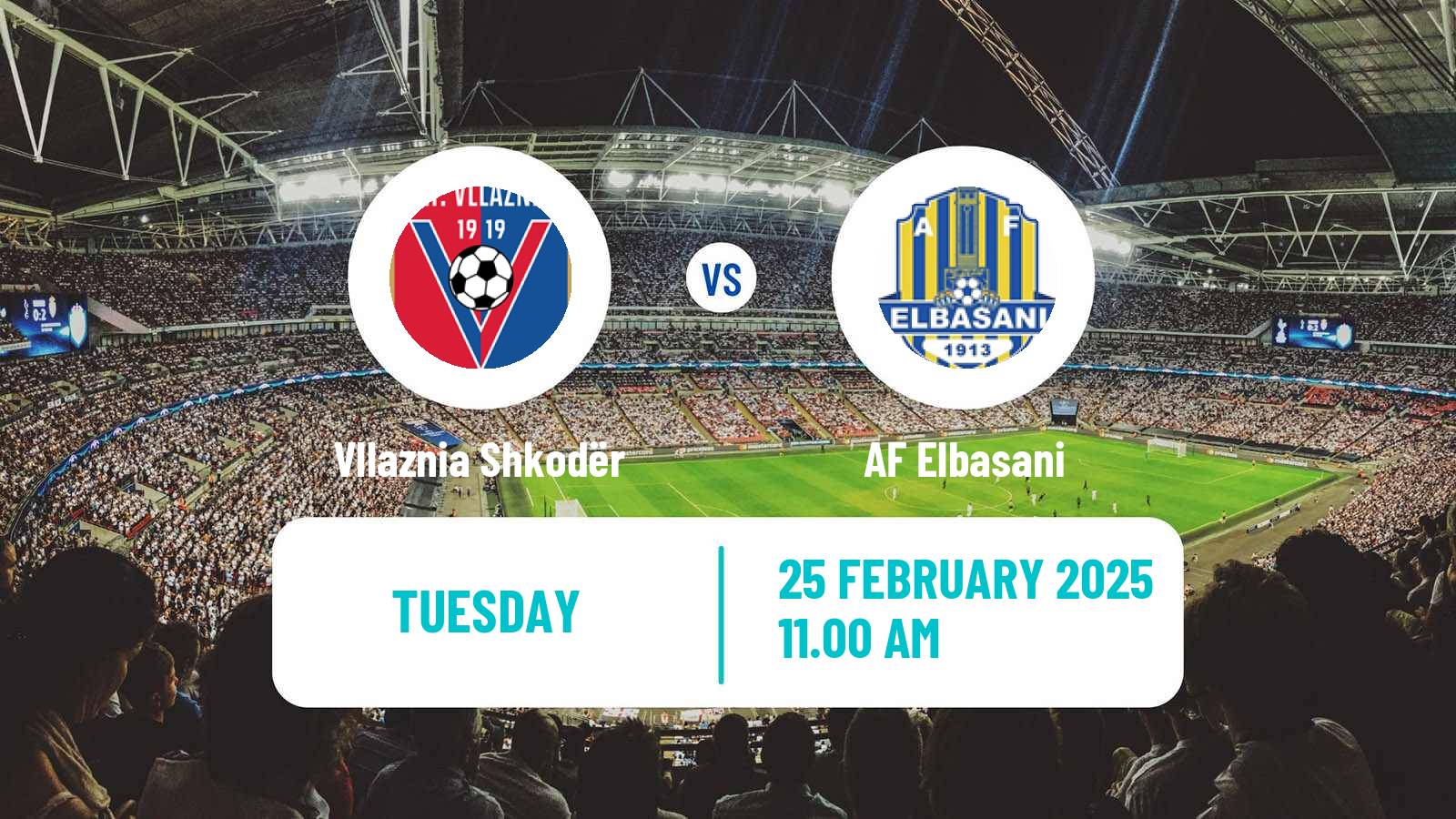Soccer Albanian Cup Vllaznia Shkodër - AF Elbasani
