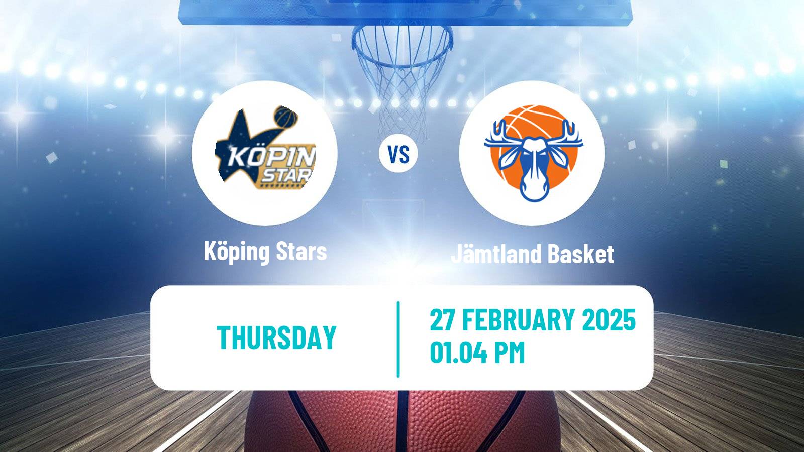 Basketball Swedish Basketligan Köping Stars - Jämtland Basket