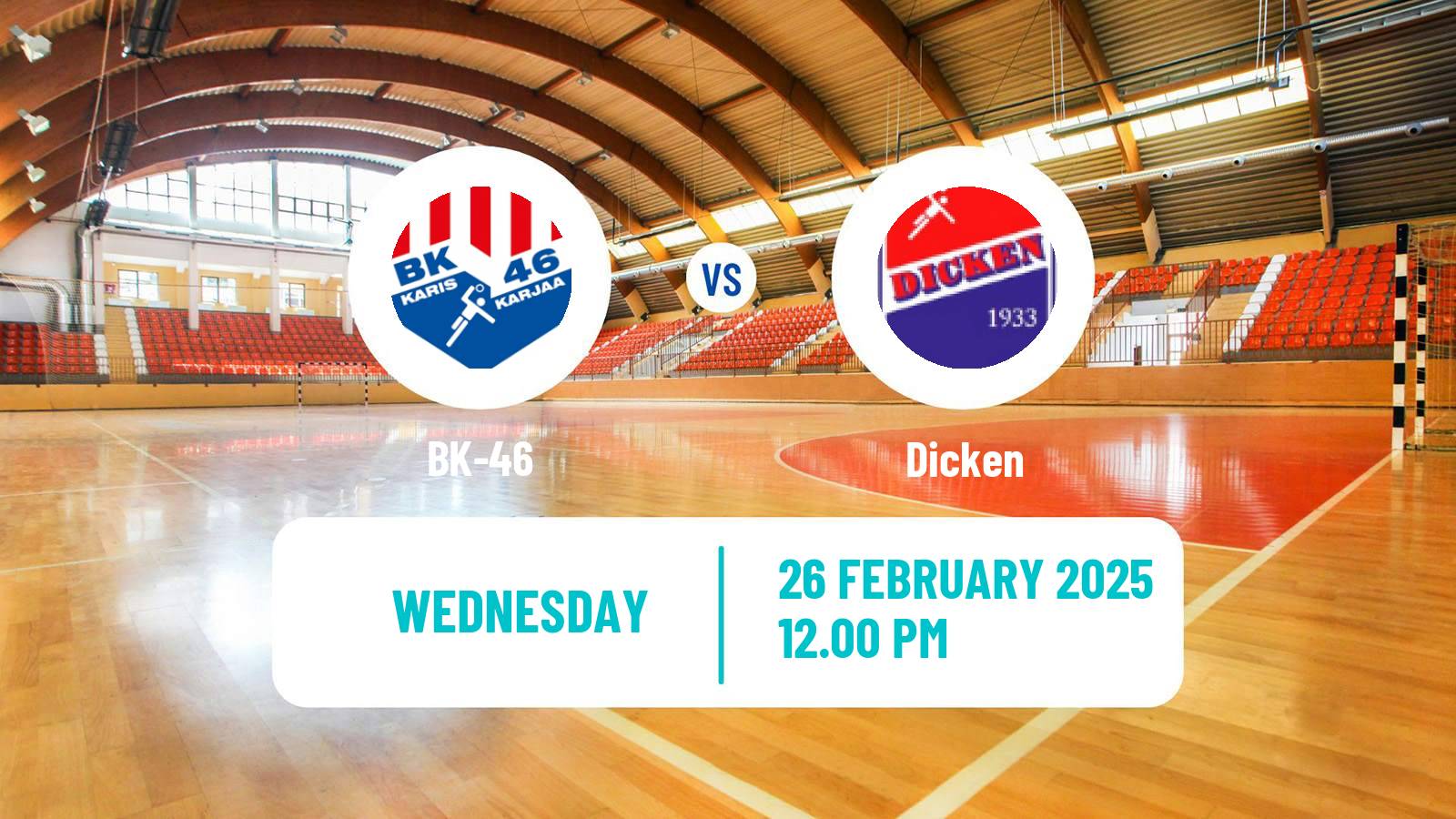 Handball Finnish SM-sarja Handball BK-46 - Dicken