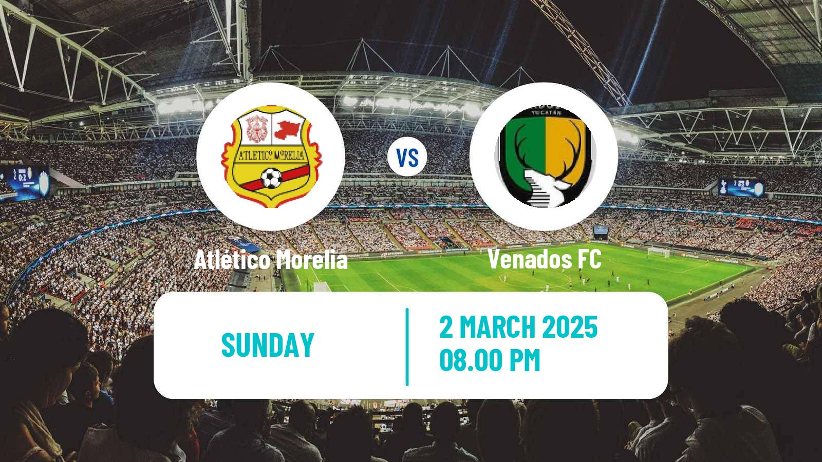 Soccer Mexican Liga de Expansion MX Atlético Morelia - Venados