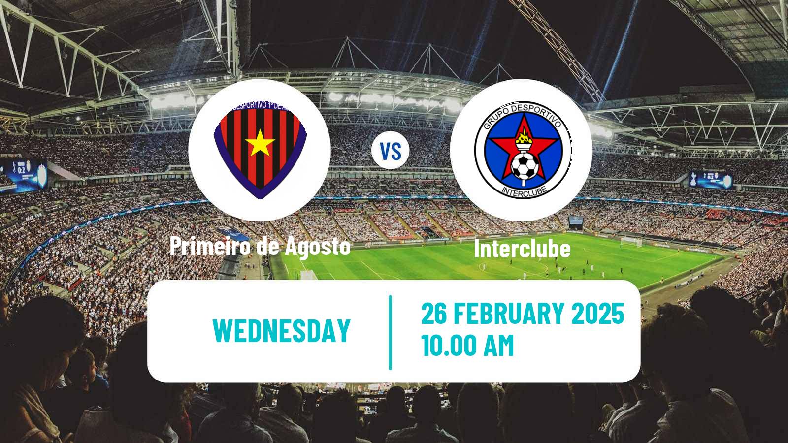 Soccer Angolan Girabola Primeiro de Agosto - Interclube