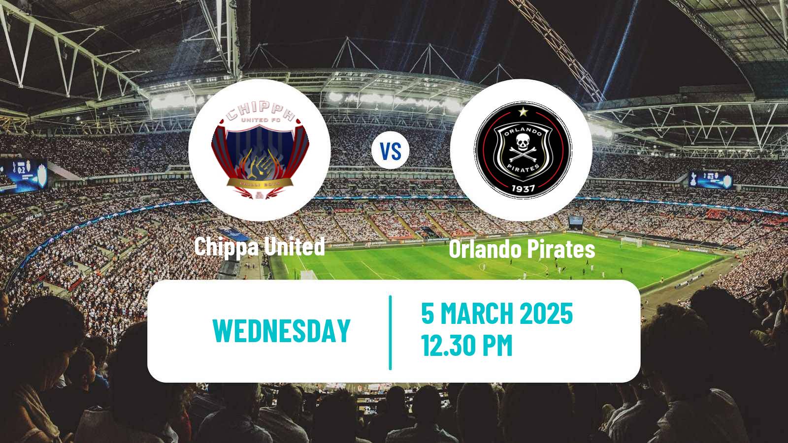 Soccer South African Premier Soccer League Chippa United - Orlando Pirates