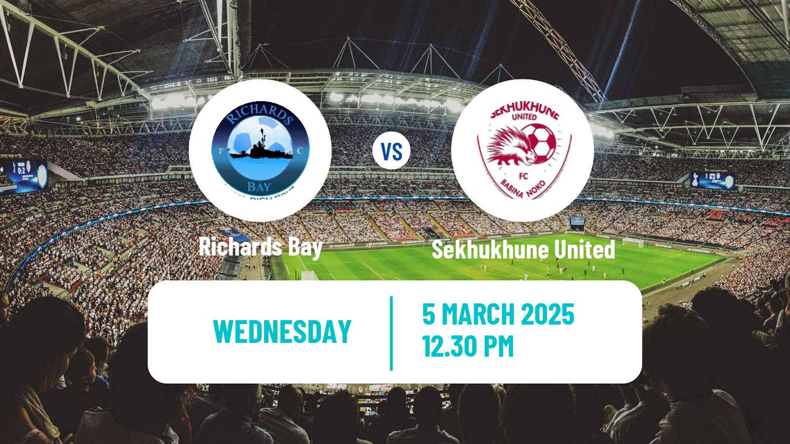 Soccer South African Premier Soccer League Richards Bay - Sekhukhune United