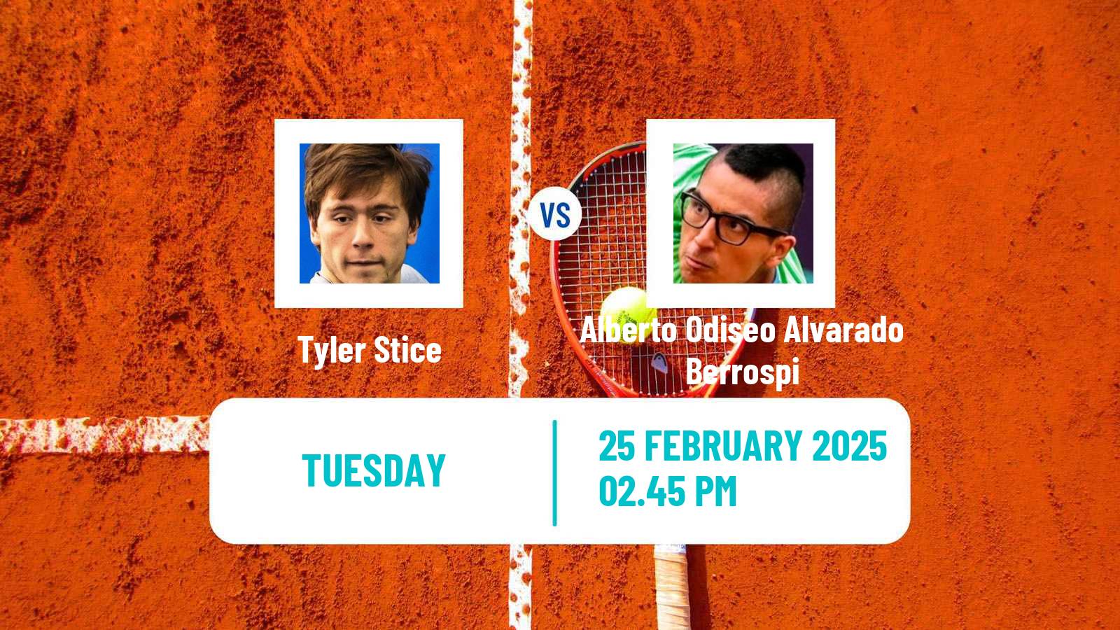 Tennis ITF M15 Huamantla 4 Men Tyler Stice - Alberto Odiseo Alvarado Berrospi