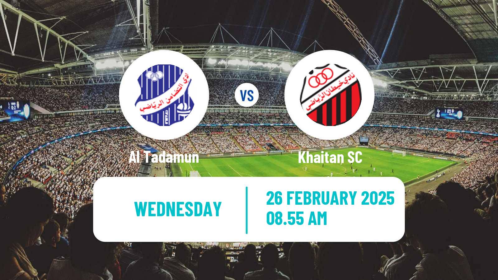 Soccer Kuwaiti Premier League Al Tadamun - Khaitan