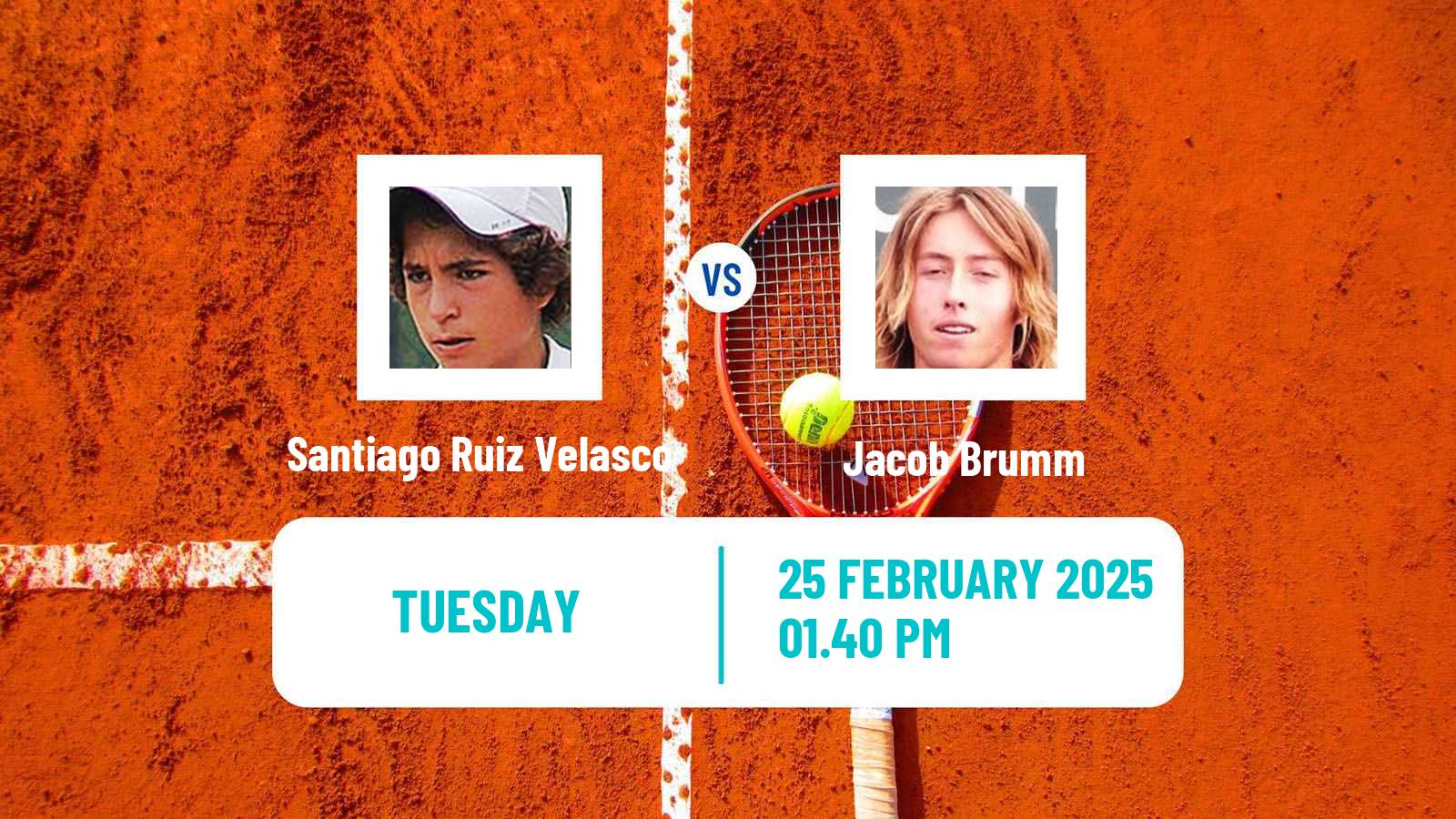 Tennis ITF M15 Huamantla 4 Men Santiago Ruiz Velasco - Jacob Brumm