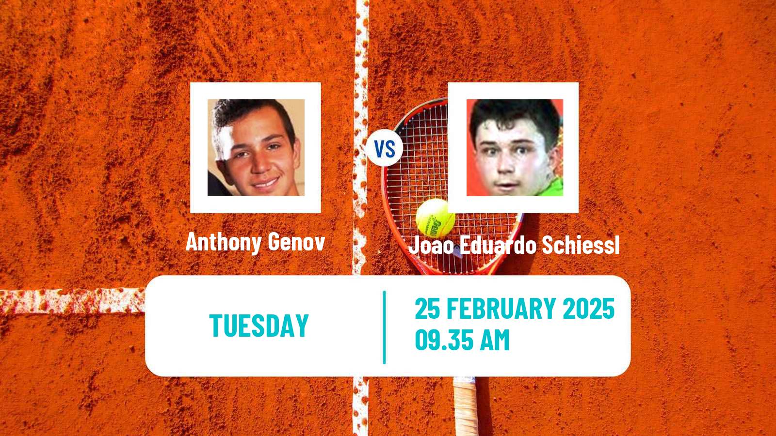 Tennis ITF M25 Faro Men Anthony Genov - Joao Eduardo Schiessl