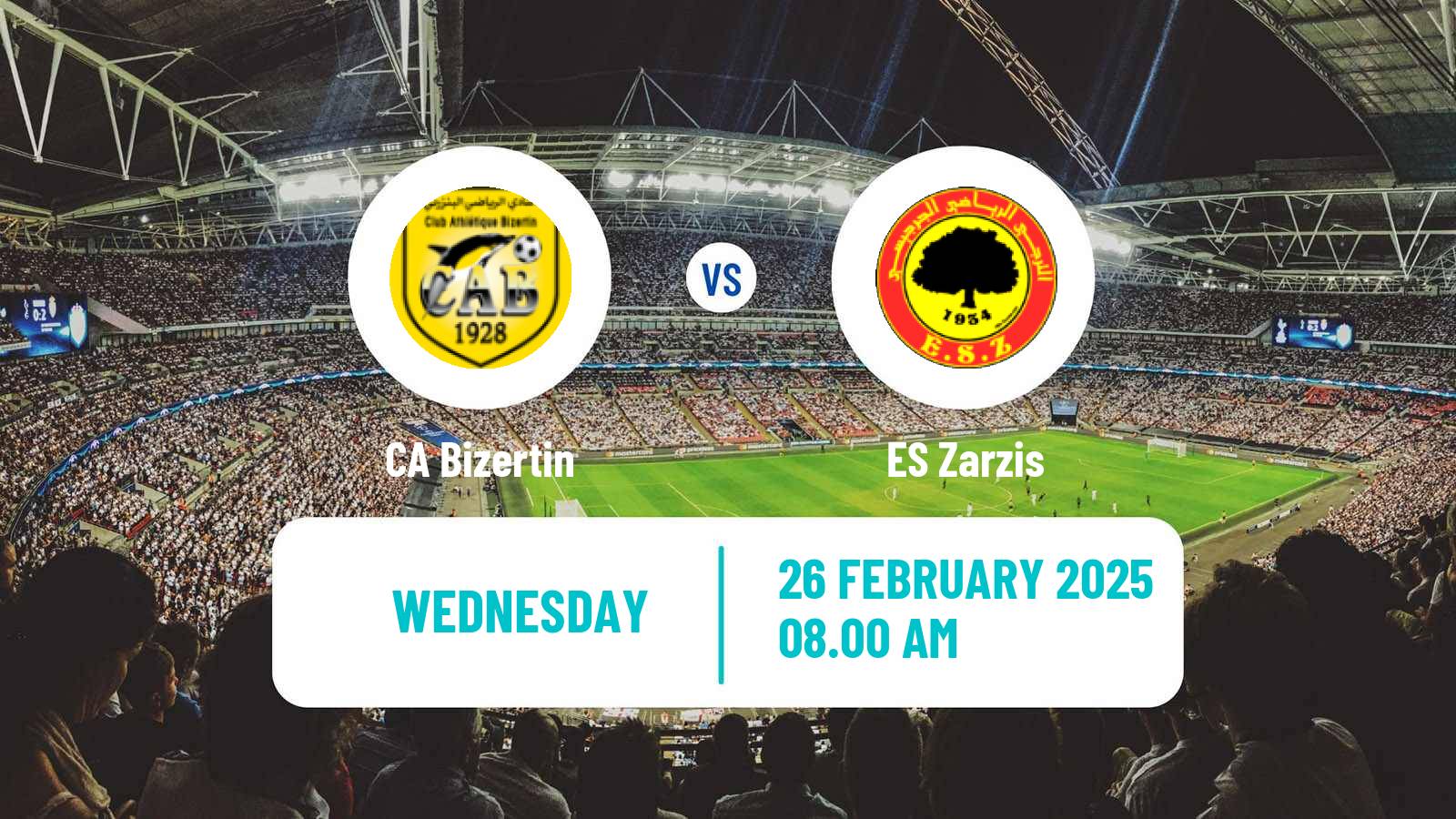 Soccer Tunisian Ligue Professionnelle 1 Bizertin - Zarzis