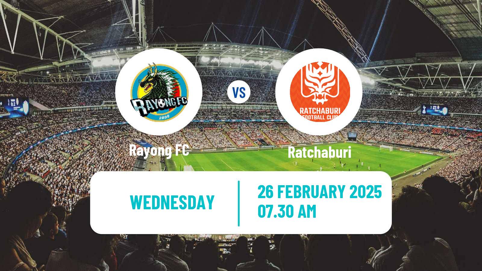 Soccer Thai League Cup Rayong FC - Ratchaburi