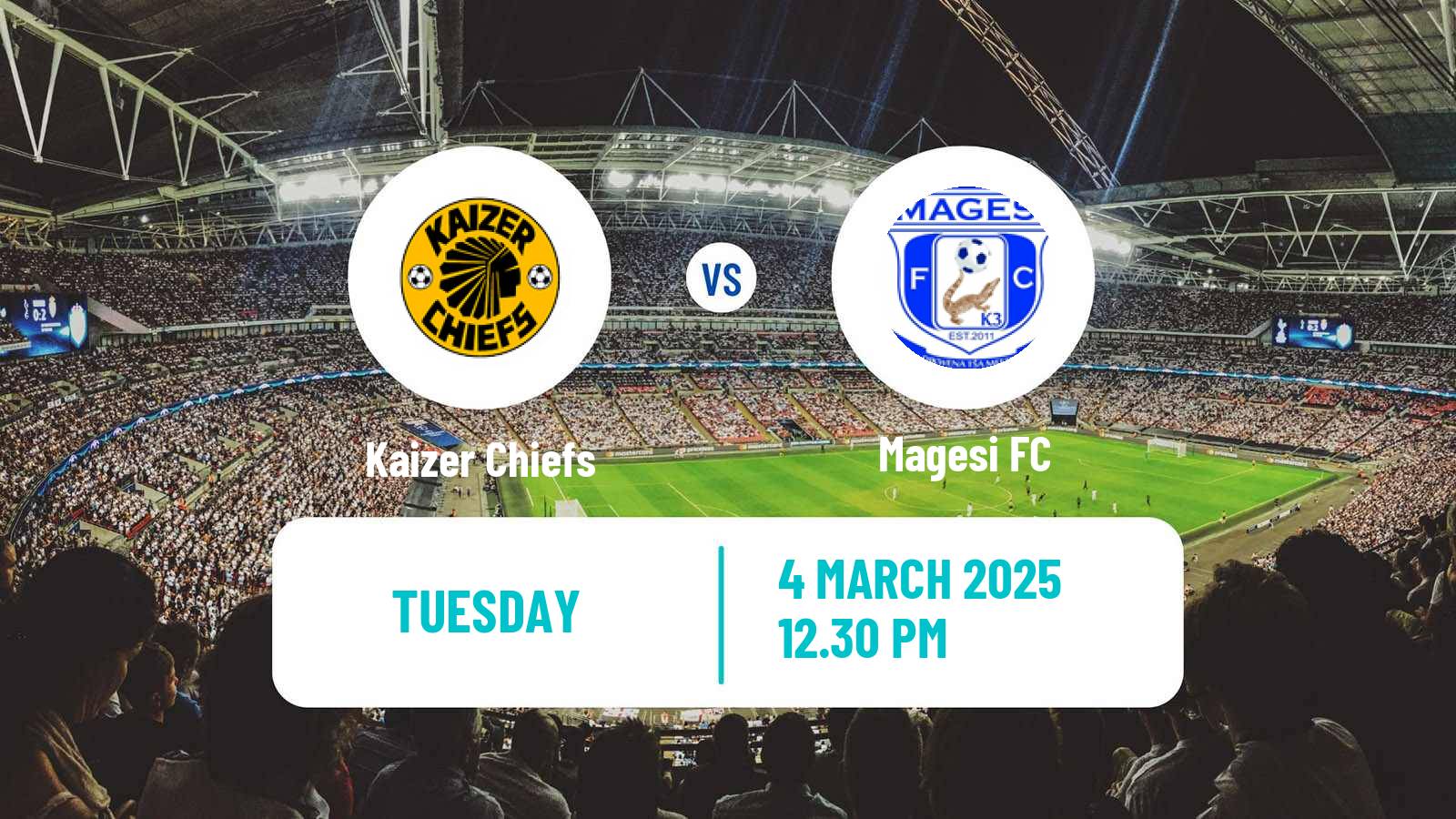 Soccer South African Premier Soccer League Kaizer Chiefs - Magesi