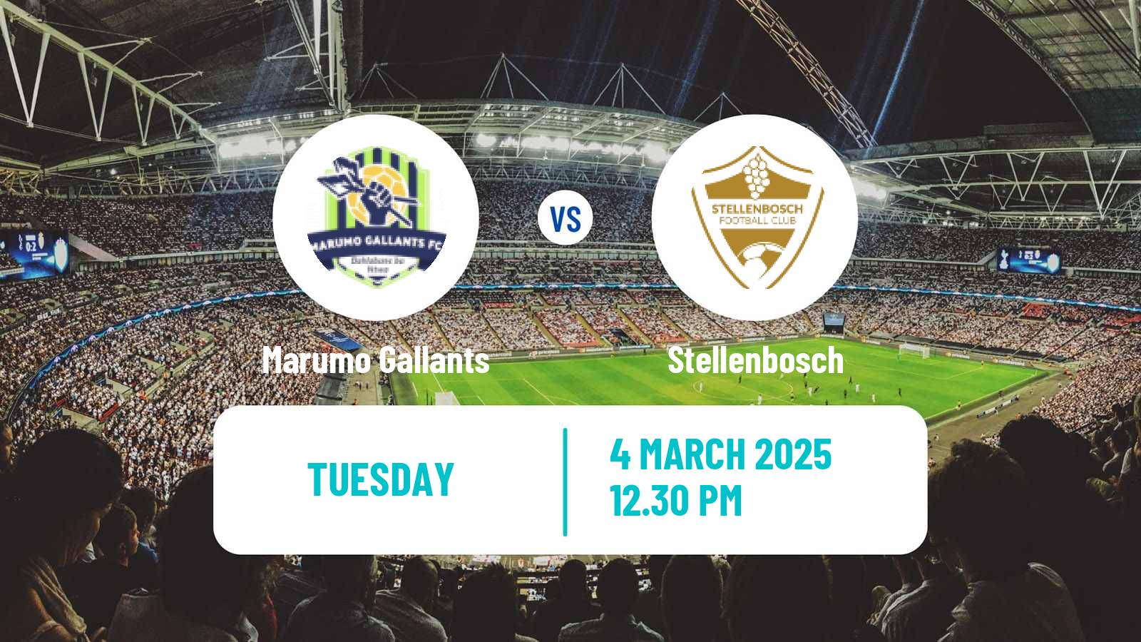 Soccer South African Premier Soccer League Marumo Gallants - Stellenbosch