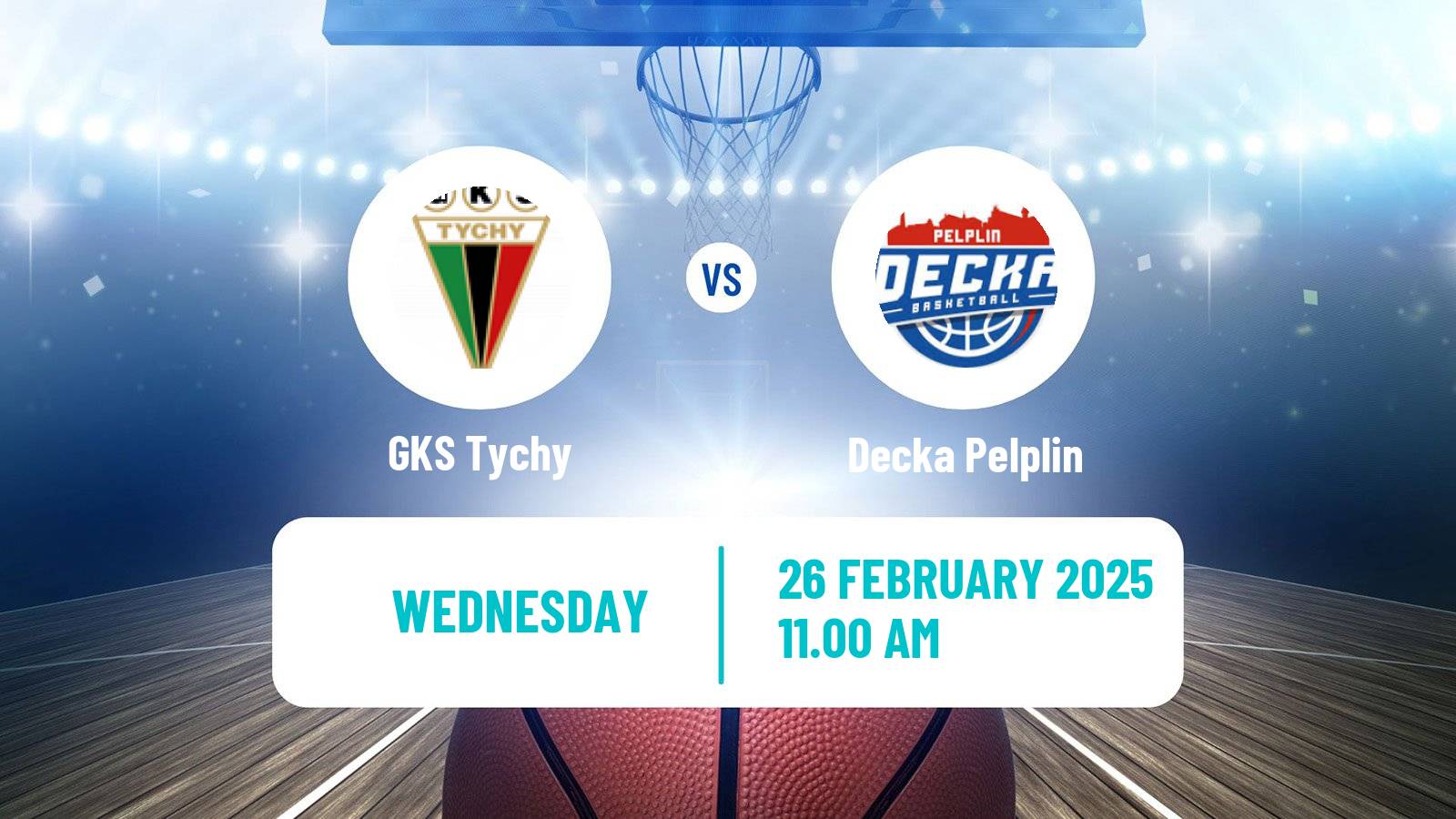 Basketball Polish 1 Liga Basketball GKS Tychy - Decka Pelplin