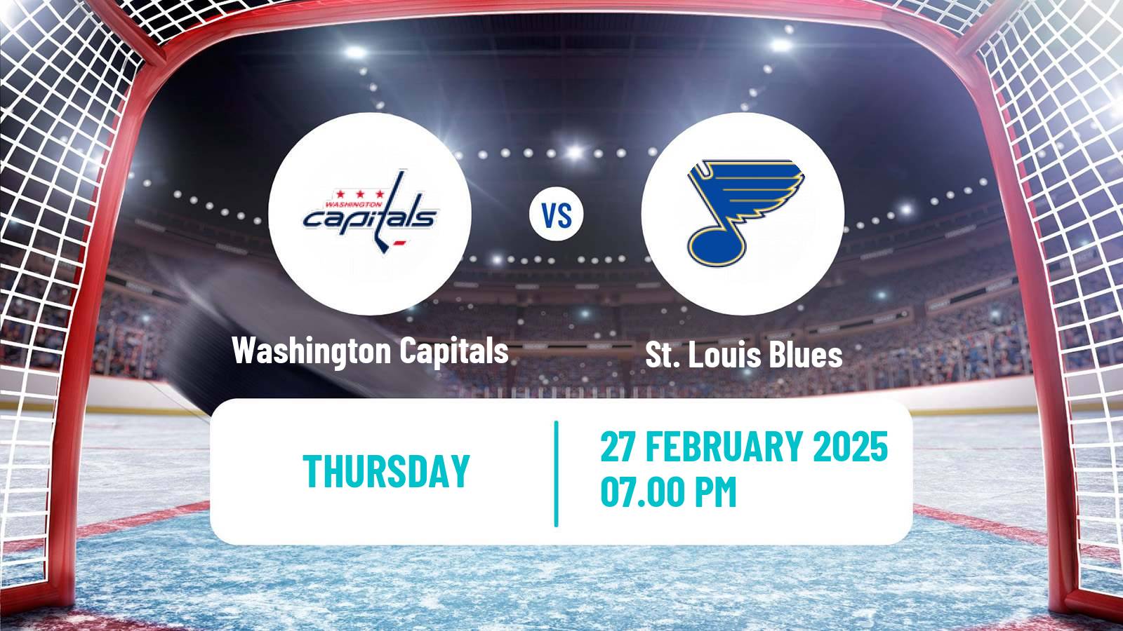 Hockey NHL Washington Capitals - St. Louis Blues