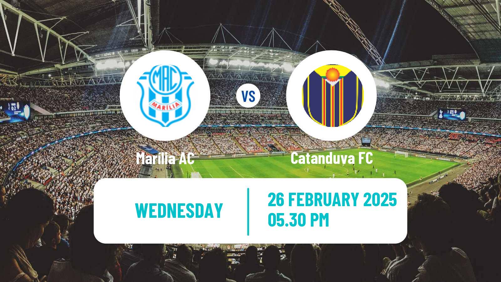 Soccer Brazilian Campeonato Paulista A3 Marília - Catanduva