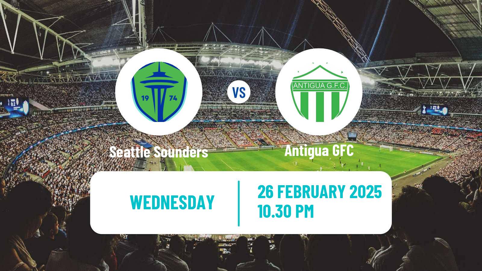 Soccer CONCACAF Champions League Seattle Sounders - Antigua GFC