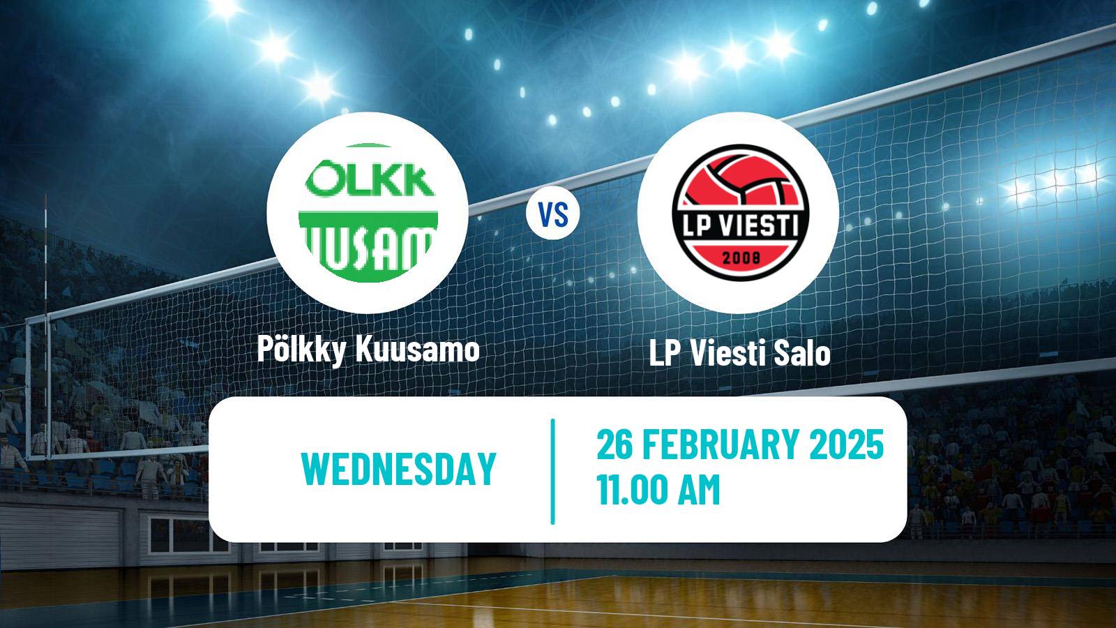 Volleyball Finnish Mestaruusliiga Volleyball Women Pölkky Kuusamo - LP Viesti Salo