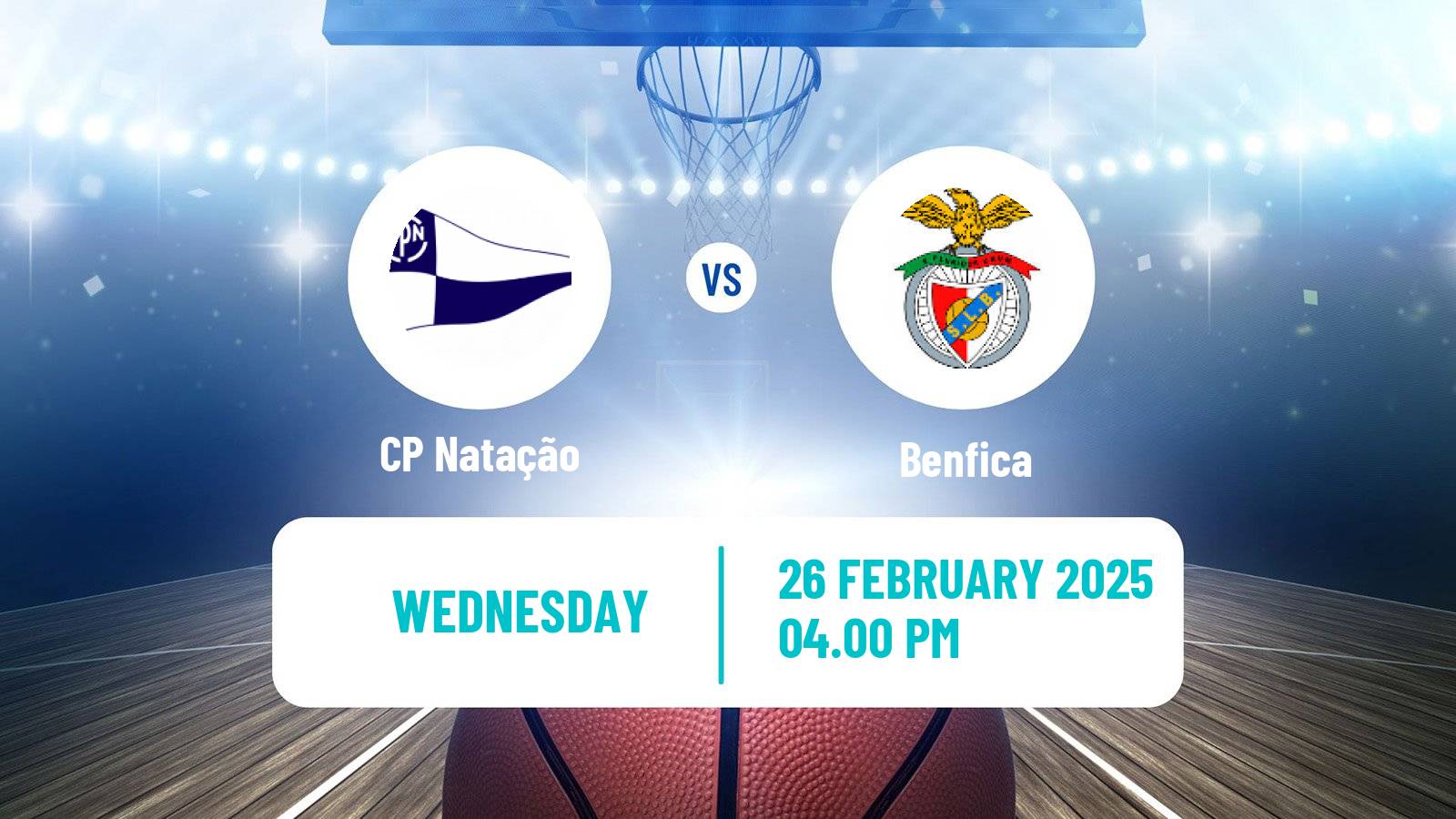 Basketball Portuguese LFB Natação - Benfica