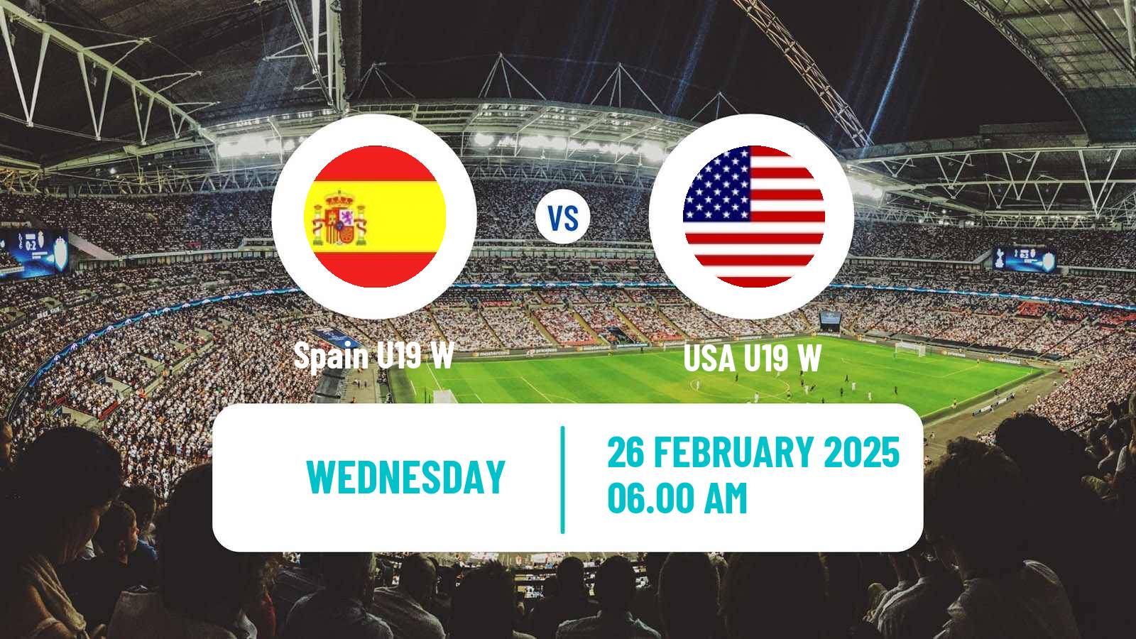 Soccer Friendly International Women Spain U19 W - USA U19 W