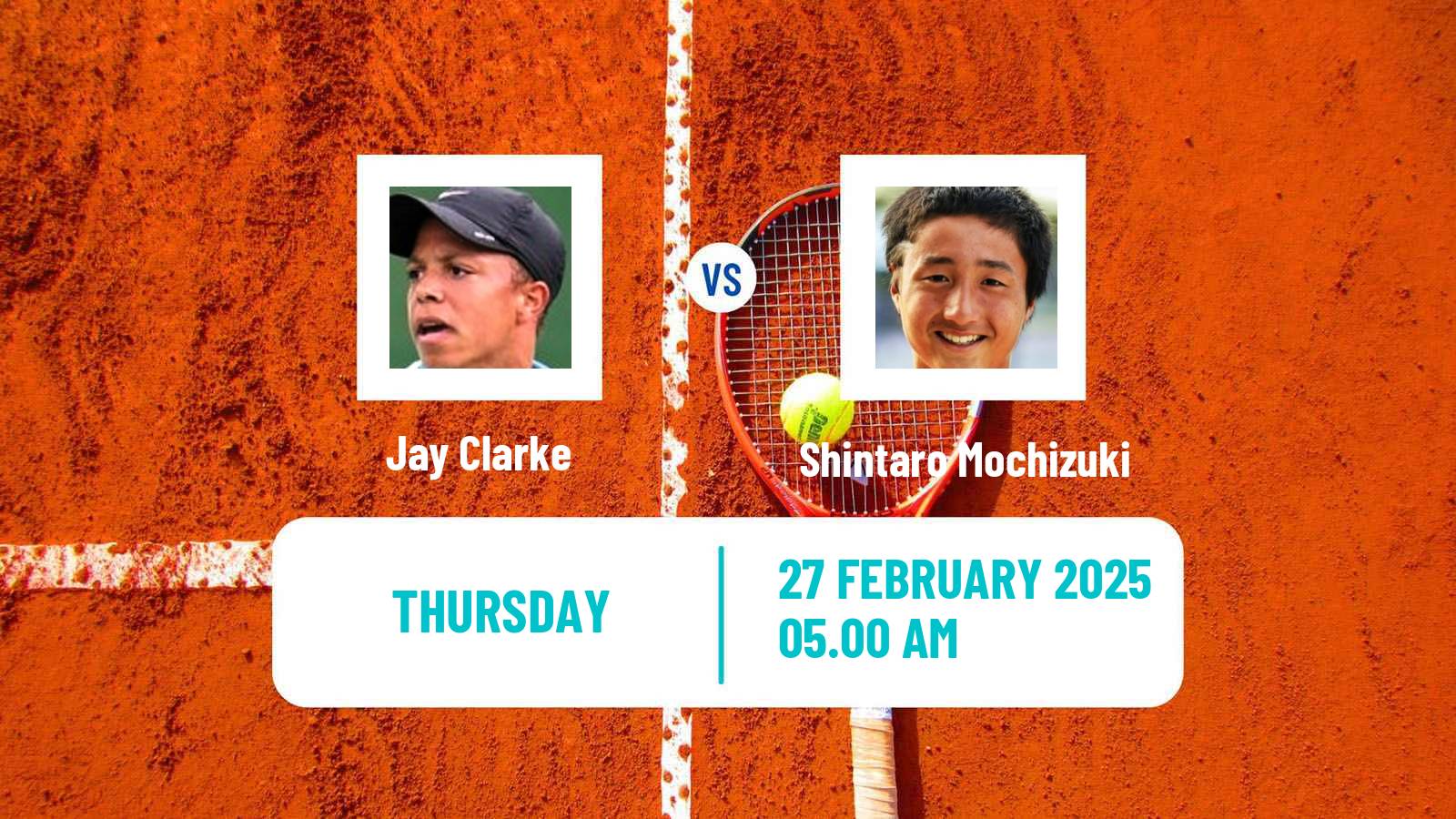 Tennis Bengaluru Challenger Men Jay Clarke - Shintaro Mochizuki