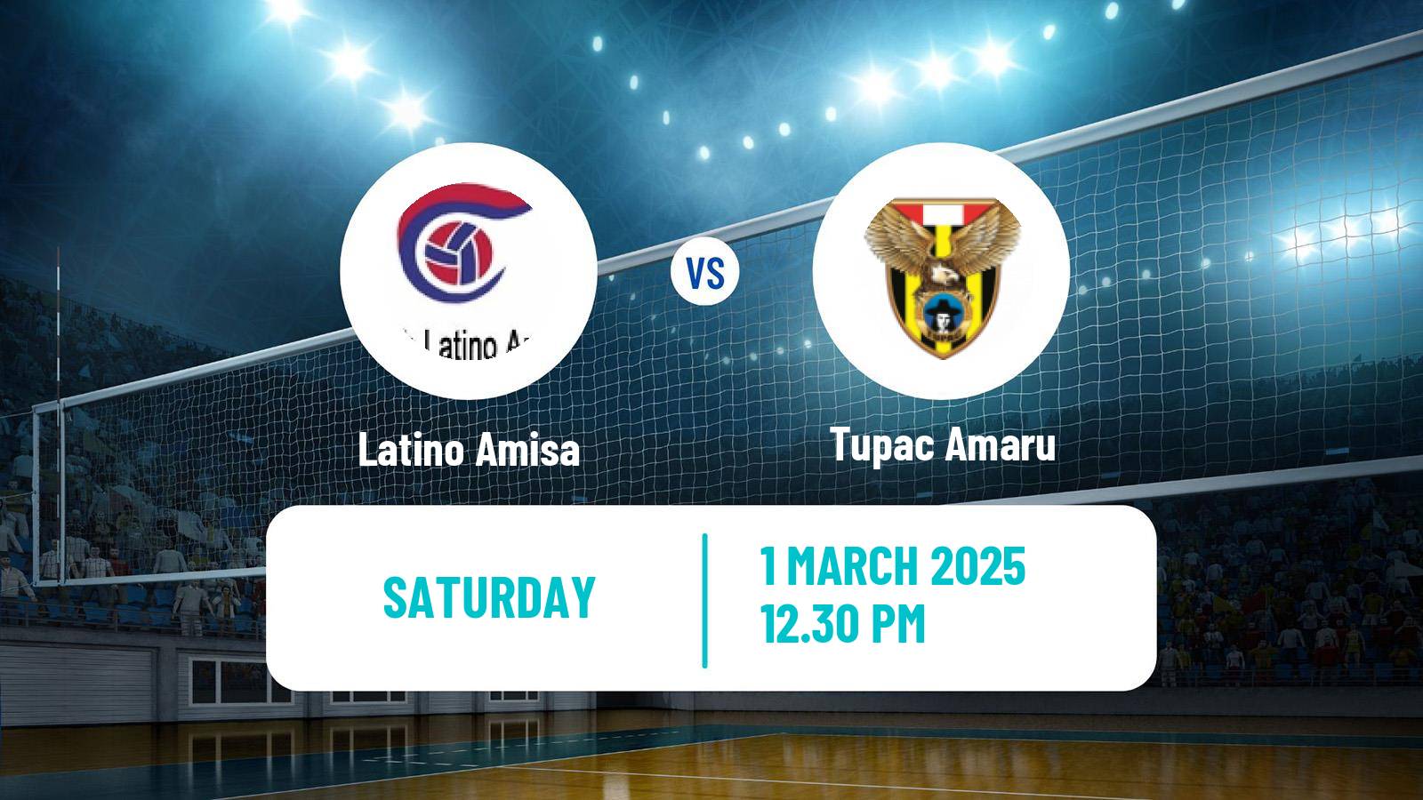 Volleyball Peruvian LNSV Women Latino Amisa - Tupac Amaru
