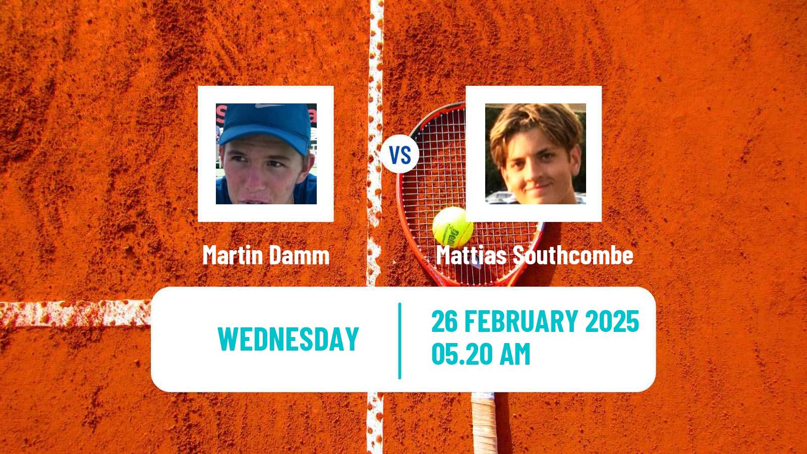 Tennis ITF M15 Sharm Elsheikh 5 Men Martin Damm - Mattias Southcombe