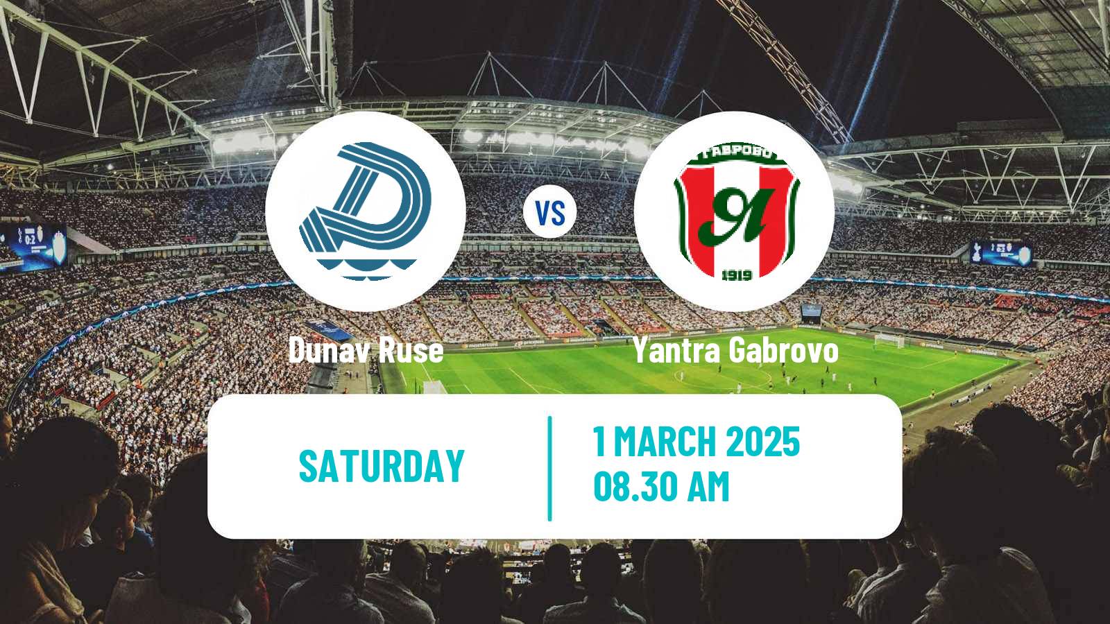 Soccer Bulgarian Vtora Liga Dunav Ruse - Yantra Gabrovo