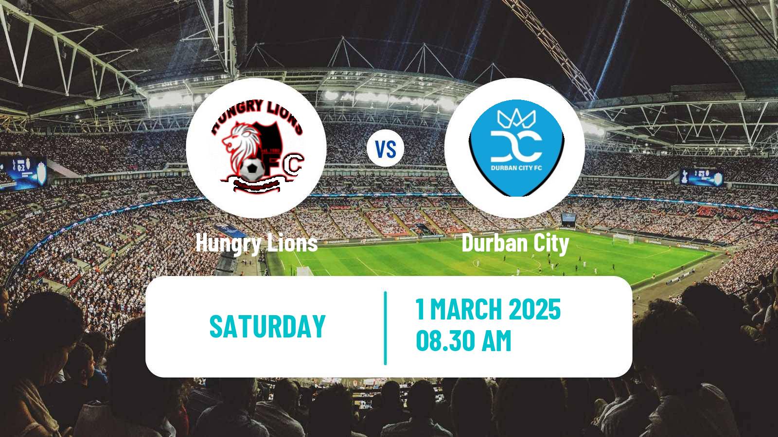 Soccer South African First Division Hungry Lions - Durban City
