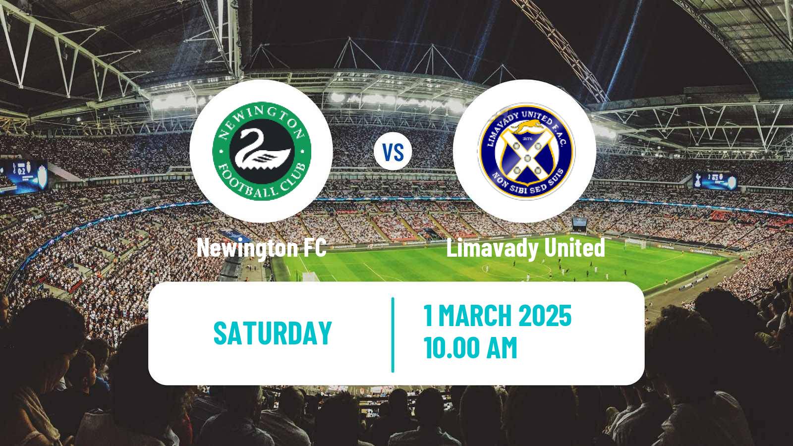 Soccer Northern Irish Championship Newington - Limavady United